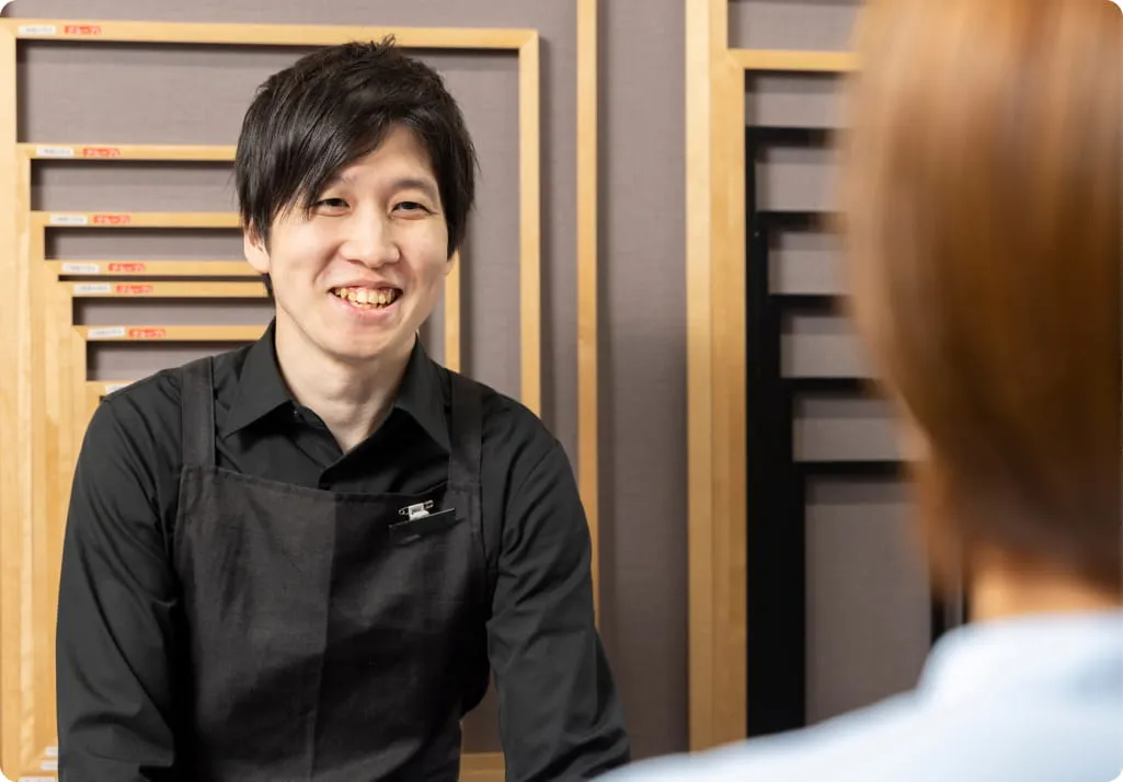 店舗で気軽に相談できる