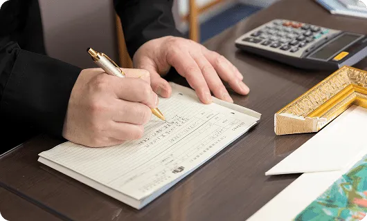 お見積り/ご決定/お会計