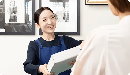 完成品のお渡し