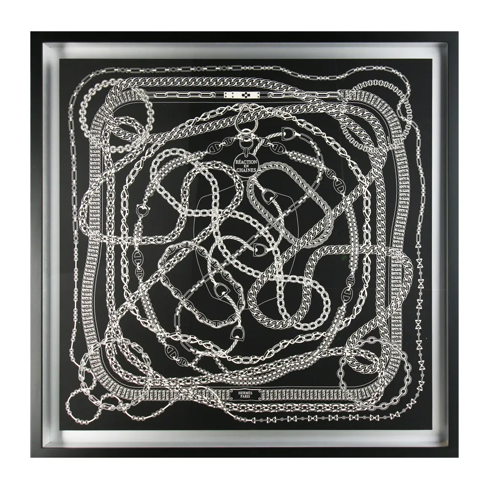 よ*ん様 エルメスカレ 45 浮かし額装 エルメスカレ 45 浮かし額装